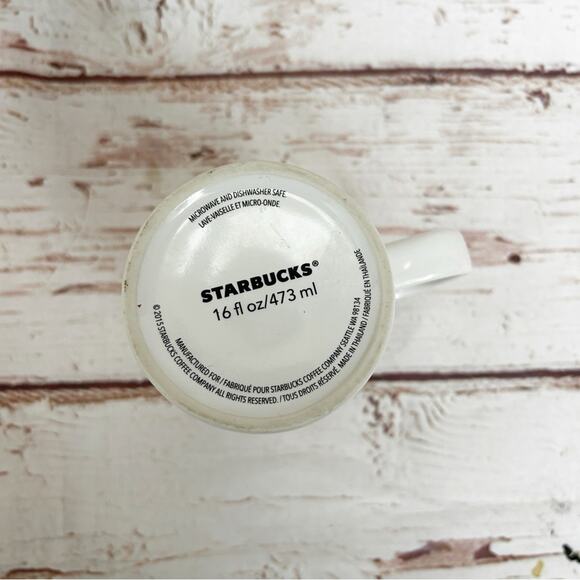 STARBUCKS Dogs and Green Tennis Ball 16oz Coffee Mug - Picture 7 of 7